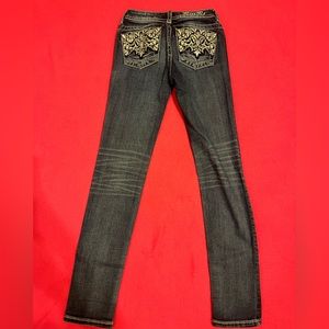 Miss Me Skinny Cut Jeans, Size 14, New